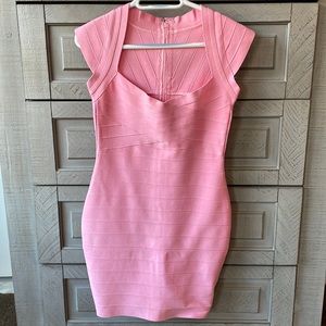 Pink Bandage Dress